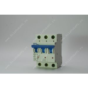 Выключатель автоматический модульный OptiDin BM63-3C20-УХЛ3 (ВМ63)   103739/260793