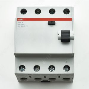 ABB 2CSF604042R2630 Выкл.диф.тока (УЗО) 4P, 63A, 100мA, AC, BMF424