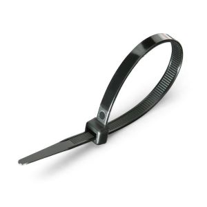 Хомуты нейлоновые КСС 4*150 (100шт) Черные Fortisflex 49410