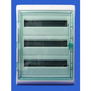Щит KAEDRA 3х18 мод IP65 (610х448х160) клеммник 4отв+клеммники 2шт Schneider Electric 13986