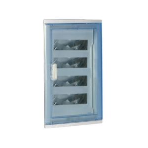 Legrand 01424 Шкаф встр. Nedbox 4ряда 48+8мод. прозрачная дверца