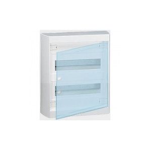 Legrand 601247 Шкаф навесной Nedbox 2ряда 24 мод. прозрачная дверца