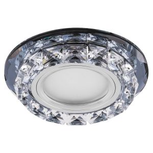 CD878 Светильник встраиваемый Прозрачный 15LED MR16 4000K GU5.3 Feron 28823