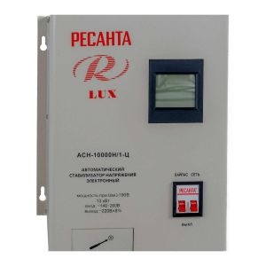 Стабилизатор однофазный АСН-10000 Н/1-Ц Ресанта LUX