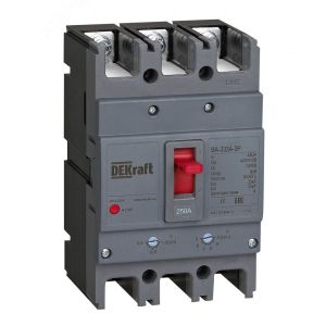 Автоматический выключатель ВА-333A 250А 35кА DEKraft 28123DEK