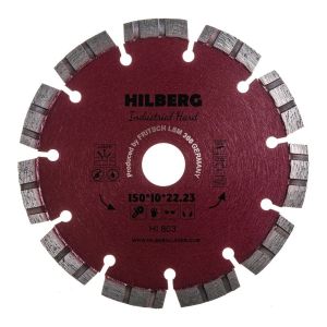 Диск алмазный по бетону Hilberg Industrial Hard 150*22,23 HI803