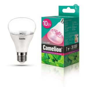 Лампа для роста растений Camelion LED10-PL\BIO\E27