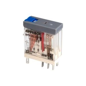 KIPPRIBOR Реле промежуточное MPR-203.DLTU (24В DС, 8А)