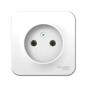 BLANCA Белый Розетка 1-ая без з/к, изол.пл., 16А, о/у, Schneider Electric BLNRA000111