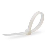 Хомуты нейлоновые КСС 3*150 (100шт) Белые Fortisflex 49393