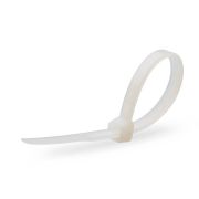 Хомуты нейлоновые КСС 4*150 (100шт) Белые Fortisflex 49395