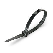Хомуты нейлоновые КСС 8*300 (100шт) Черные Fortisflex 50283