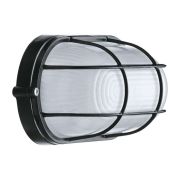 Светильник НПП1402 черный/овал с реш.60Вт IP54 ИЭК (12шт)