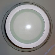 AL2110 белый круг. Светильник встраиваемый 12W 4000K 160*25 Feron 27851