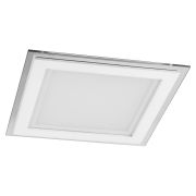 AL2111 белый квадрат. Светильник встраиваемый 24W 4000K 240*240*25 Feron 28944
