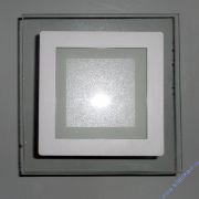 AL2111 белый квадрат. Светильник встраиваемый 6W 4000K 100*100*20 Feron 27853
