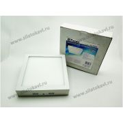 AL505 белый квадратный. Светильник накладной 12W 6400K 180*40mm 1/30 Feron 27925