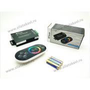 LD55 Контроллер с П/У для светодиодной ленты RGB сенсорный черный Feron 21557