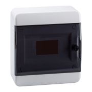 Корпус пластиковый OptiBox P-BNK-2-08-IP41 накладной, затемненная дверца 117915