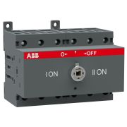 ABB Реверсивный рубильник OT63F3С до 63А 3х-полюсный  на DIN-рейку, м/п (без ручки) 1SCA105338R1001