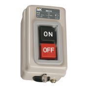Выключатель с кнопками ВКИ-211 3Р  6А 230/400В IP40  ИЭК (ПКЕ 212-2)