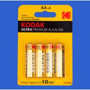 Батарея Kodak ULTRA PREMIUM LR6 4BL (AA)
