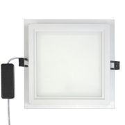 Светильник светодиодный Aktiv Electro LED ДВО-B24-2 24Вт 4000К, квадрат, IP40 240/205