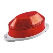STLB 01 Светильник-вспышка прозрачный КРАСНЫЙ 1,3W 18LED 230В Feron 29895
