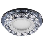 CD878 Светильник встраиваемый Прозрачный 15LED MR16 4000K GU5.3 Feron 28823