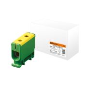Клемма вводная силовая КВС 6-50 кв.мм. желтая/зеленая TDM SQ0833-0003