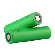 Аккумулятор 18650 4,2V (3000mAh) салатовые плоский контакт