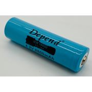 Аккумулятор 18650 4,2V (2800mAh) бирюзовые выступающий контакт
