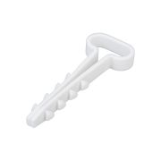 Дюбель хомут нейлон ДХП 8-5 белый (100шт) Fortisflex 59234