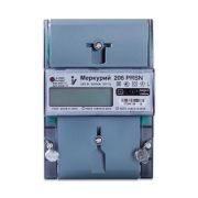 Электросчетчик Меркурий 206 PRSN 1ф 5-60А 220В (Внутреннее питание интерфейса RS-485)(2 тарифа) DIN