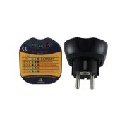 Mastech Тестер цифровой для евро-розеток MS6860D