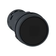 Кнопка 22мм черная с фиксацией 1НЗ+1НО IP66 Schneider Electric XB7NH25