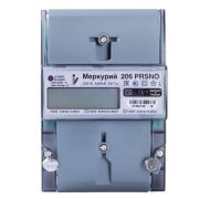 Электросчетчик Меркурий 206 PRSNO 1ф 5-60А 220В (Внутреннее питание интерфейса RS-485) DIN
