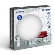 AL5000 белый. Светильник накладной «Звездное небо Сатурн» max 36W 3000K-6500K Д/У Feron 29633