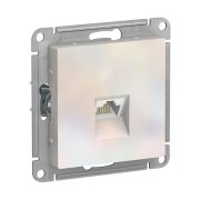 ATLAS ЖЕМЧУГ РОЗЕТКА компьютерная RJ45, кат. 5Е, механизм ATN000483