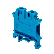 MEYERTEC Клемма винтовая проходная 6 мм2 синяя MTU-6BL
