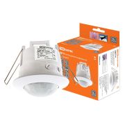 Датчик движения точечный ДДТ-01 1200Вт 10-420с 6м 3+Лк 360гр IP20 TDM SQ0324-0017
