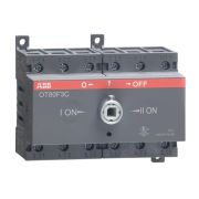 ABB Реверсивный рубильник OT80F3C до 80А 3х-полюсный  на DIN-рейку, м/п (без ручки) 1SCA105402R1001