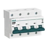 Выключатель автоматический модульный ВА-201 х-ка С 4Р 100А 10 кА DEKraft 13012DEK