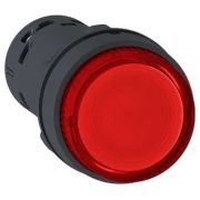 Кнопка 22мм 230В красная с подсветкой 1НЗ IP54, Schneider Electric XB7NW34M2