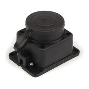КАУЧУК Розетка настеннная прямая 3P+E 16А IP44 TPlast 31.02.306.0300