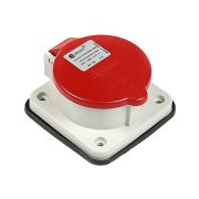 КАУЧУК Розетка монтажная 3P+E 16А IP44 TPlast 31.02.309.1600
