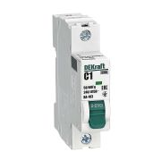 Выключатель автоматический модульный ВА-103 1Р 1А   х-ка С 6 кА DEKraft 12264DEK