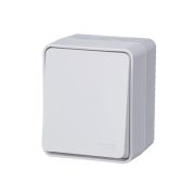 ATLAS PROFI IP54 1-клавишный ПЕРЕКЛЮЧАТЕЛЬ 10 АХ, БЕЛЫЙ ATN540161