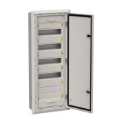 TITAN 5 Корпус металлический ЩРв-60 (1х60) 880х365х130мм IP31 белый (одна дверь) IEK TI5-50-V-060-31