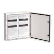 TITAN 5 Корпус металлический ЩРн-72 (2х36) 585х570х140мм IP54 белый (одна дверь) IEK TI5-50-N-2X036-